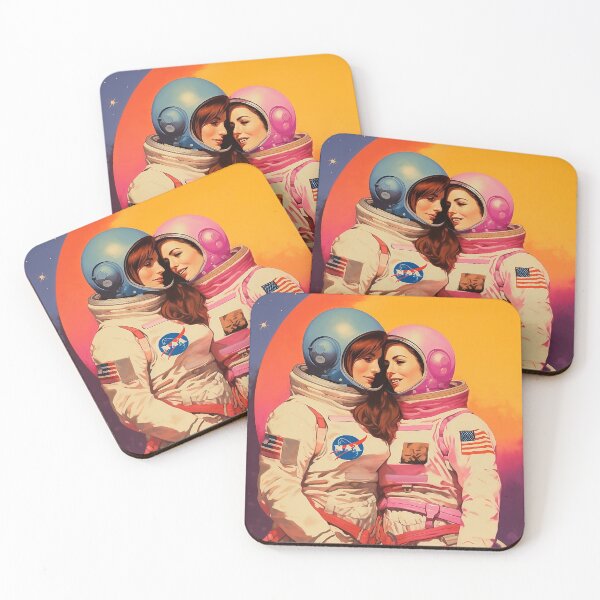 Item preview, Cosmic Love, Girls in Love designed and sold by ArtPixelHaven.