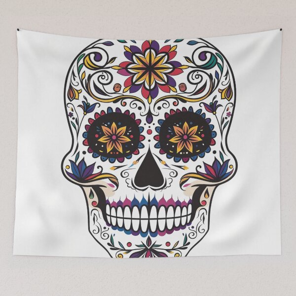 Item preview, Day of the Dead Skull 215 designed and sold by AstroRisq.