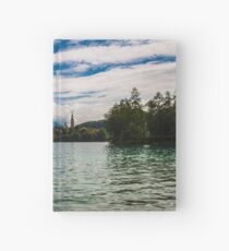 Panorama of Bled (Slovenja) Hardcover Journal