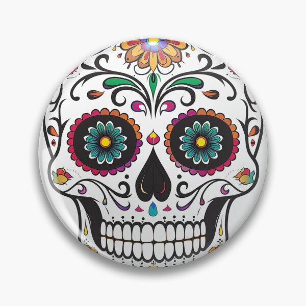 Item preview, Day of the Dead Skull 216 designed and sold by AstroRisq.