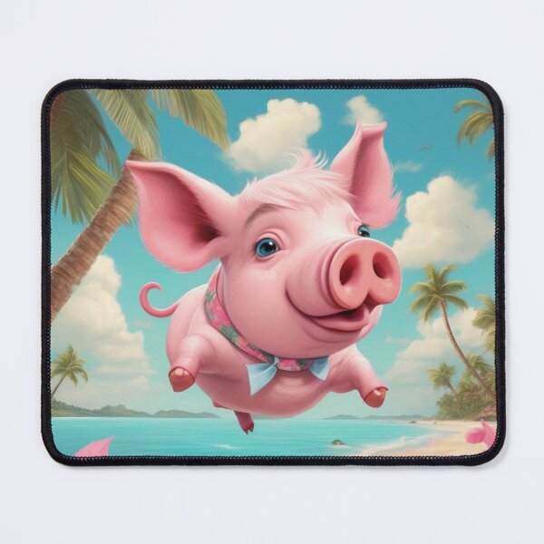 Item preview, Pigs Fly in Paradise designed and sold by Vin Zzep.