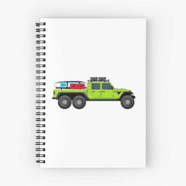 Item preview, Gladiator Rubicon 6x6 - Bright Green designed and sold by BlueSkyTheory.