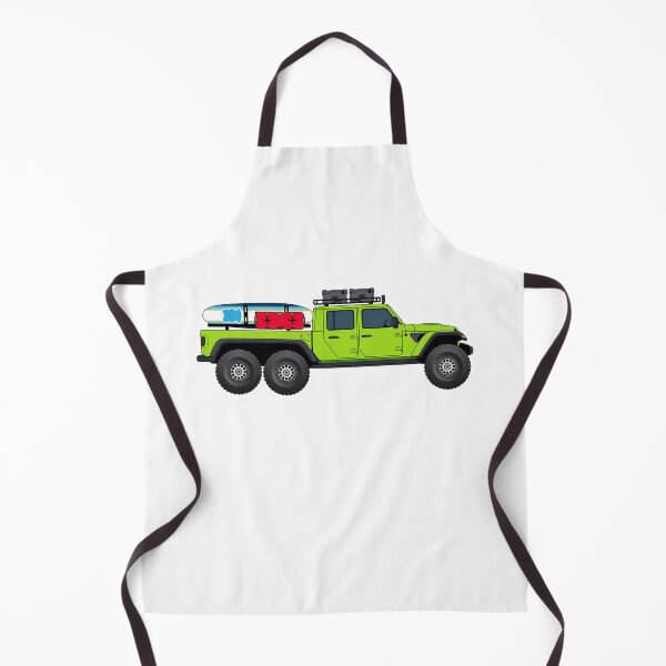 Item preview, Gladiator Rubicon 6x6 - Bright Green designed and sold by BlueSkyTheory.