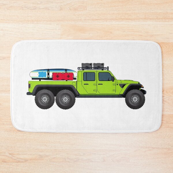 Item preview, Gladiator Rubicon 6x6 - Bright Green designed and sold by BlueSkyTheory.