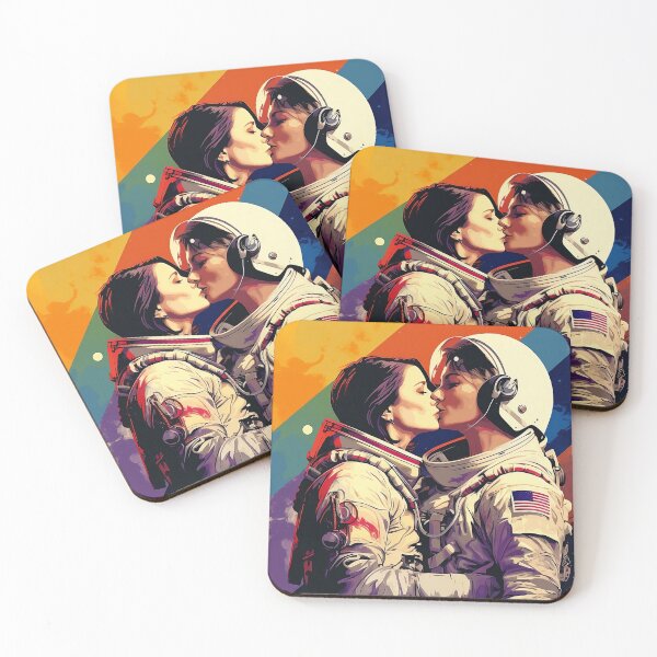 Item preview, Cosmic Love, Girls in Love designed and sold by ArtPixelHaven.