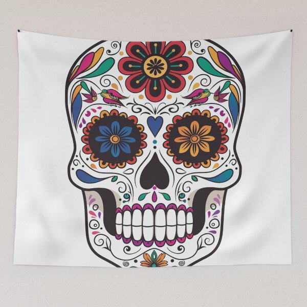 Item preview, Day of the Dead Skull 218 designed and sold by AstroRisq.