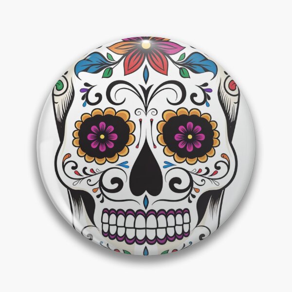 Item preview, Day of the Dead Skull 220 designed and sold by AstroRisq.
