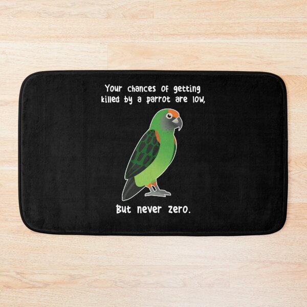Item preview, Jardine's Parrot Never Zero designed and sold by Clara Hollins.