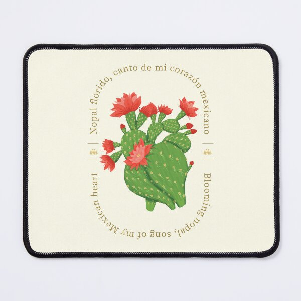 Item preview, Nopal Blooming Heart designed and sold by miim ilustra.