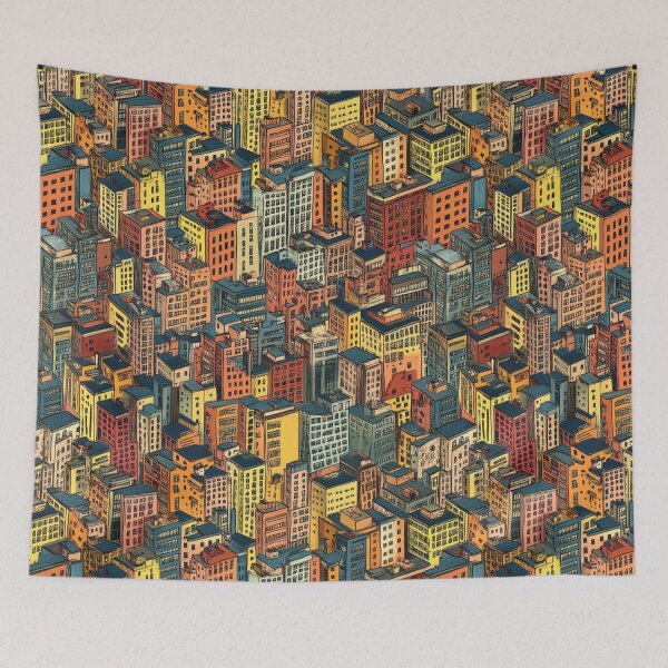 Item preview, Landscapes Town  designed and sold by mind-coloring.