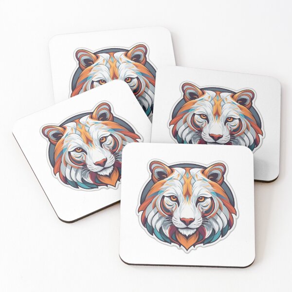 Item preview, Majestic Lion Head Sticker - Bold and Powerful Animal Design designed and sold by Icenutikul1122.