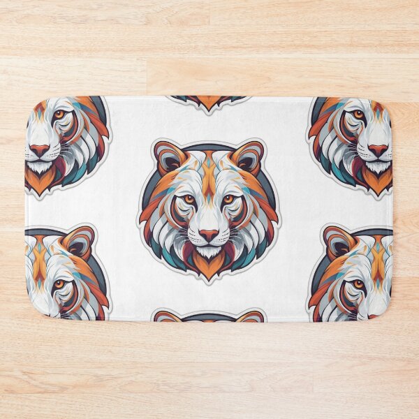Item preview, Majestic Lion Head Sticker - Bold and Powerful Animal Design designed and sold by Icenutikul1122.