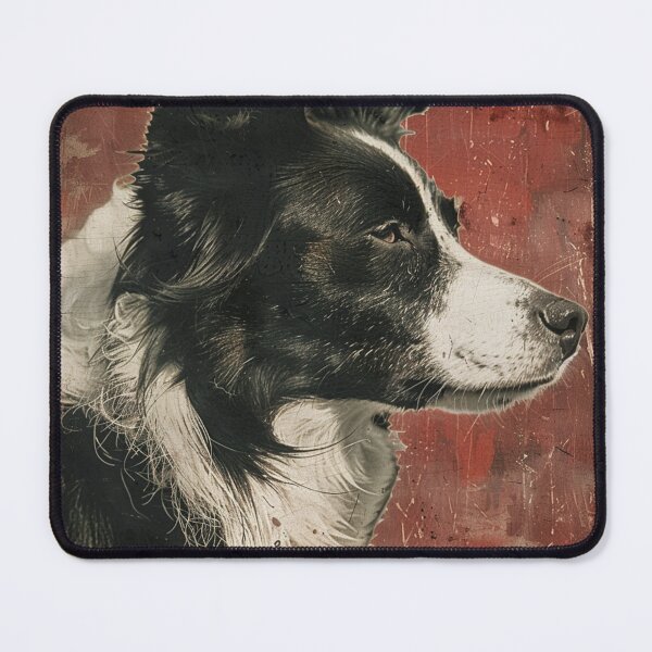Item preview, Border Collie Vintage Art 3 designed and sold by AstroRisq.