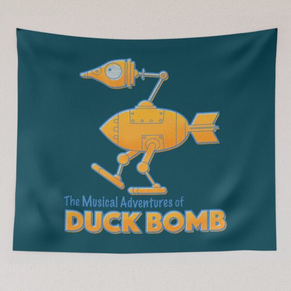 Item preview, The Musical Adventures of Duck Bomb designed and sold by BrownWoodRobot.