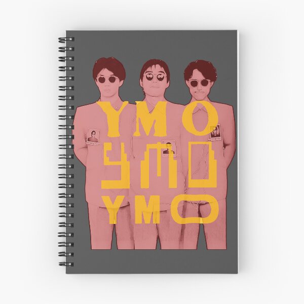 Item preview, YMO - Retro design with Yellow Magic Orchestra logos over the band on their Transatlantic tour in 1979 designed and sold by geetarv.
