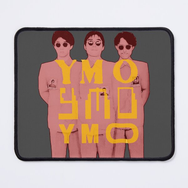 Item preview, YMO - Retro design with Yellow Magic Orchestra logos over the band on their Transatlantic tour in 1979 designed and sold by geetarv.