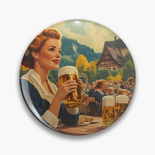 Artikelvorschau, Vintage Poster Oktoberfest entworfen und verkauft von Konkam.