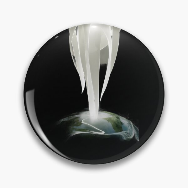 Item preview, Abstract Design with Swirling white and Translucent Forms Emanating From a Central Point designed and sold by macadolie.