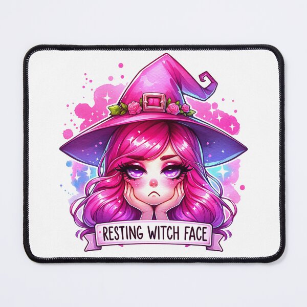 Item preview, Resting Witch Face Sticker and more designed and sold by CRandRRstickers.