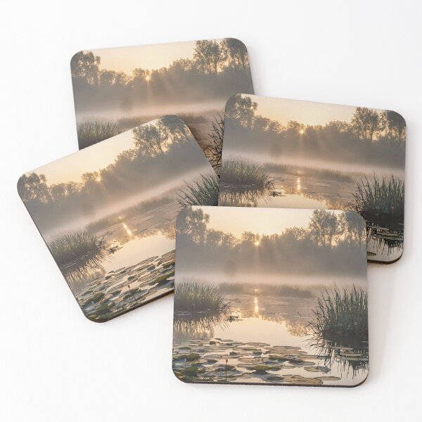 Item preview, Serene Lake at Sunrise designed and sold by Fab-Haven.