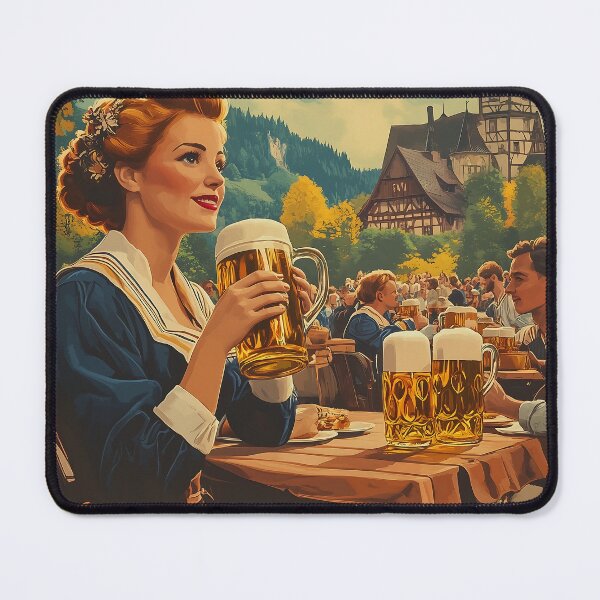 Item preview, Vintage Poster Oktoberfest designed and sold by Konkam.