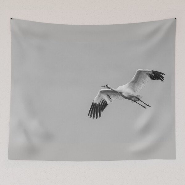 Item preview, Whooping Crane in Flight designed and sold by Puttaswamy Ravishankar.
