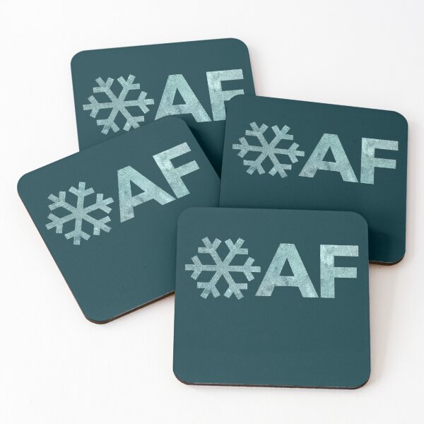 Item preview, snowflake AF designed and sold by BrownWoodRobot.