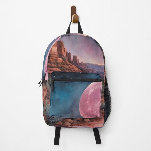 Item preview, Majestic Full Moon Over Desert Canyon designed and sold by Fab-Haven.