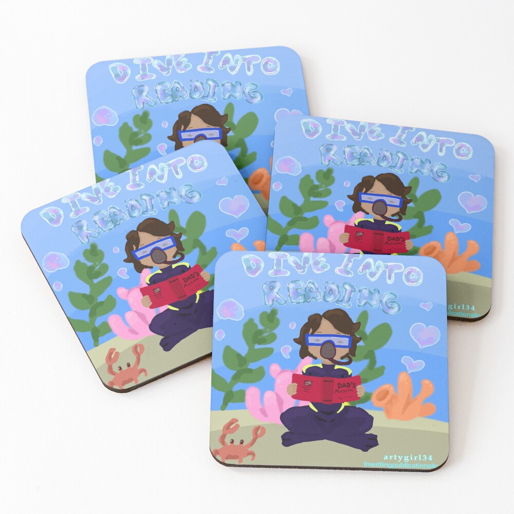Item preview, Coasters (Set of 4) designed and sold by Artygirl34.