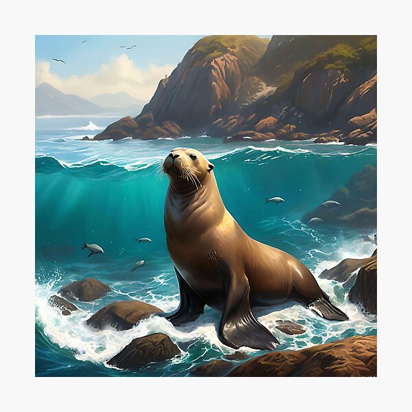 Item preview, SEA LION designed and sold by PIGCASSOSAIART.