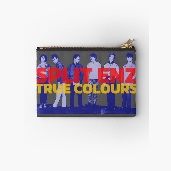 Item preview, Split Enz - Blue, Yellow and Red design based on the True Colours promo picture  designed and sold by geetarv.