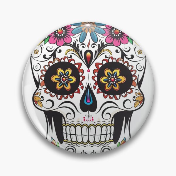 Item preview, Day of the Dead Skull 223 designed and sold by AstroRisq.
