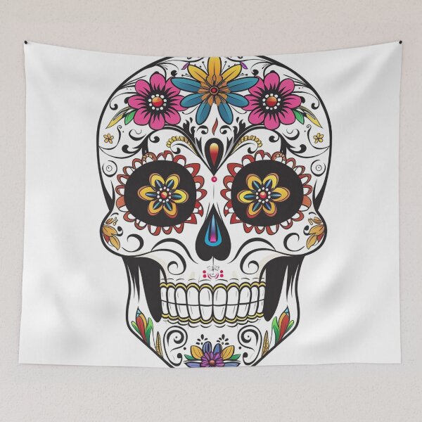Item preview, Day of the Dead Skull 223 designed and sold by AstroRisq.