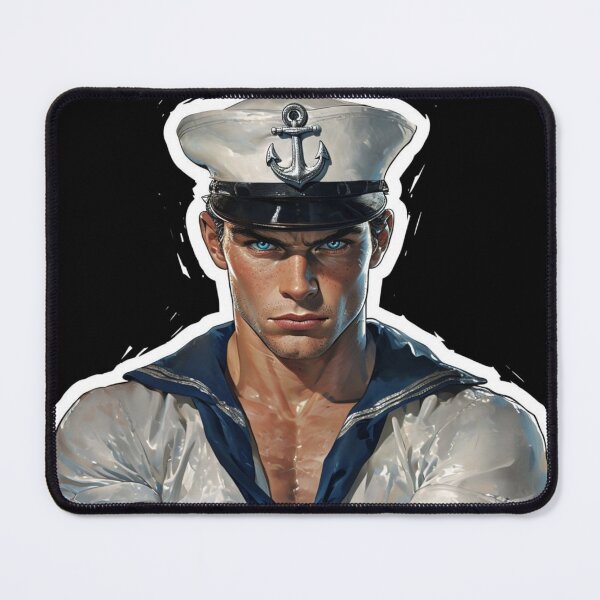Item preview, Sailor Daddy Gay Pride Graphic Design designed and sold by ItsAKinkThing.