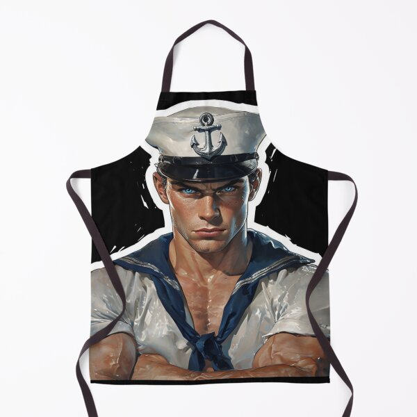 Item preview, Sailor Daddy Gay Pride Graphic Design designed and sold by ItsAKinkThing.