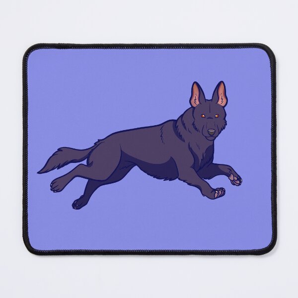 Item preview, Black German Shepherd designed and sold by Rubymcc.