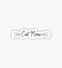 Cat Mom Sticker