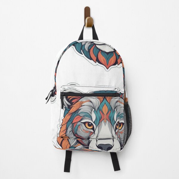 Item preview, Majestic Lion Head Sticker - Bold and Powerful Animal Design designed and sold by Icenutikul1122.