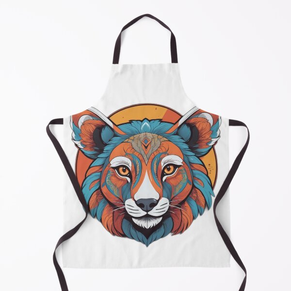 Item preview, Majestic Lion Head Sticker - Bold and Powerful Animal Design designed and sold by Icenutikul1122.