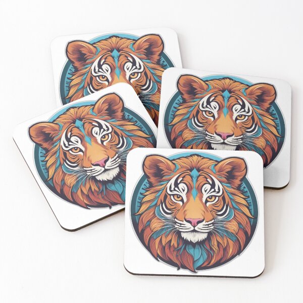 Item preview, Majestic Lion Head Sticker - Bold and Powerful Animal Design designed and sold by Icenutikul1122.