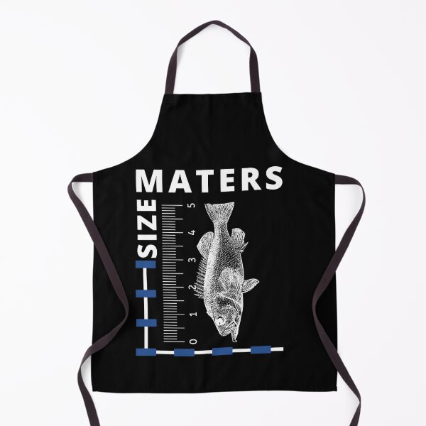 Item preview, Size Matters: Especially When It Comes to Fish! Funny Fishing designed and sold by TeesForTease.