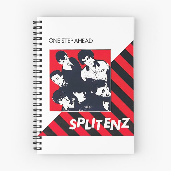 Artikelvorschau, Split Enz – One Step Ahead – ein klassisches rot-schwarz-weißes Design entworfen und verkauft von geetarv.