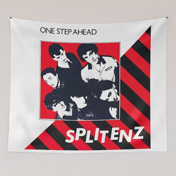 Item preview, Split Enz - One Step Ahead - a classic red, black and white design designed and sold by geetarv.