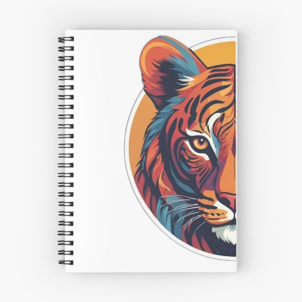 Item preview, Fierce Tiger Head Sticker - Bold and Striking Wildlife Design designed and sold by Icenutikul1122.