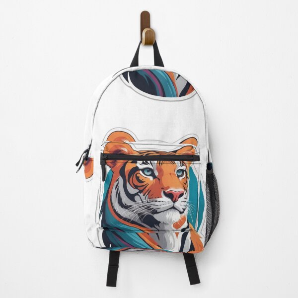 Item preview, Fierce Tiger Head Sticker - Bold and Striking Wildlife Design designed and sold by Icenutikul1122.