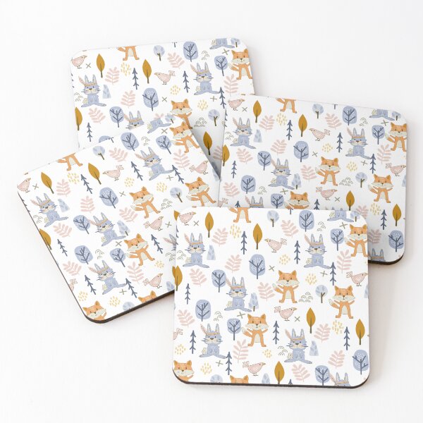 Item preview, forest friends designed and sold by dewdabbledesign.