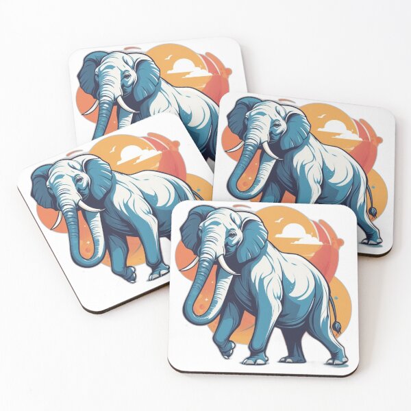Item preview, Majestic Elephant Sticker - Powerful and Gentle Wildlife Design designed and sold by Icenutikul1122.