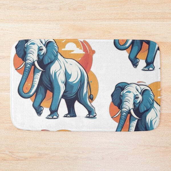 Item preview, Majestic Elephant Sticker - Powerful and Gentle Wildlife Design designed and sold by Icenutikul1122.