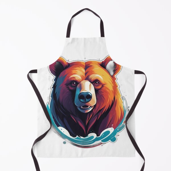 Item preview, Strong Bear Sticker - Bold and Powerful Animal Design for Nature Lovers designed and sold by Icenutikul1122.