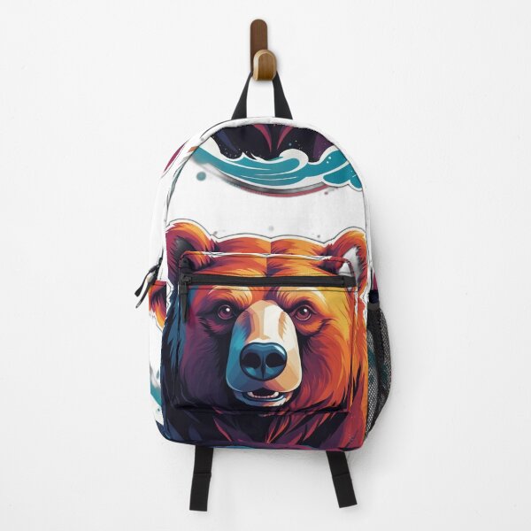 Item preview, Strong Bear Sticker - Bold and Powerful Animal Design for Nature Lovers designed and sold by Icenutikul1122.
